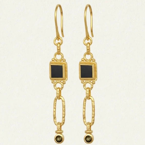 Temple Of The Sun :: Adara Earrings Gold