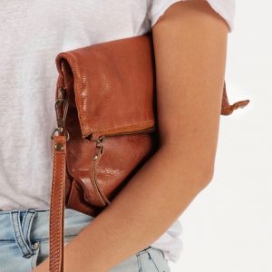 Beholder Leather :: Luna Clutch