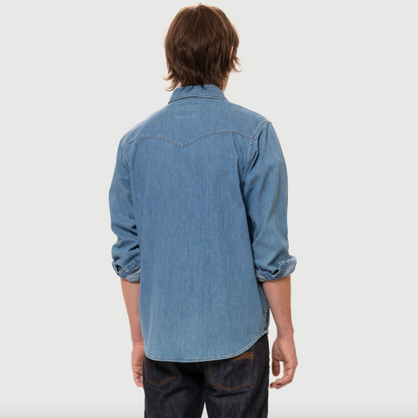 Nudie Jeans Co :: George Shirt - Another Kind of Blue