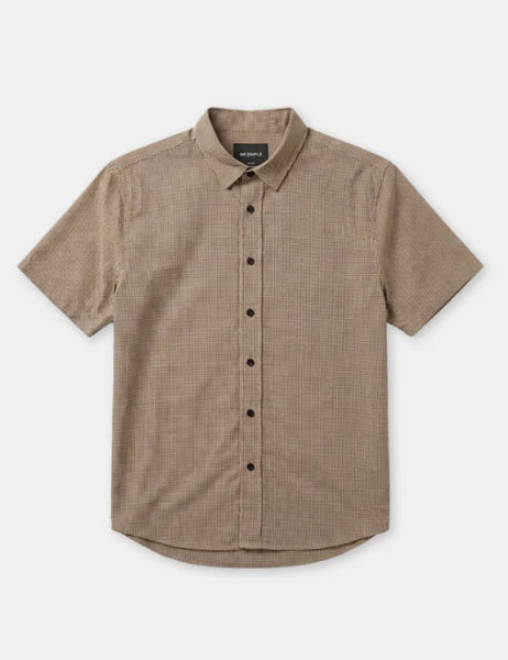 Mr Simple :: Rustlier Textured Short Sleeve Shirt