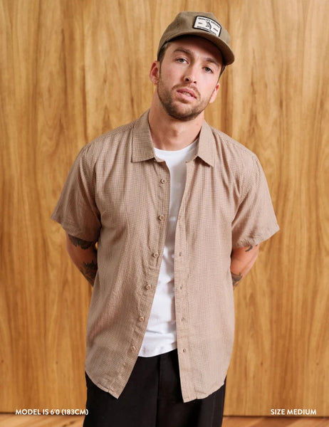 Mr Simple :: Rustlier Textured Short Sleeve Shirt