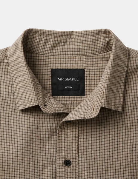 Mr Simple :: Rustlier Textured Short Sleeve Shirt