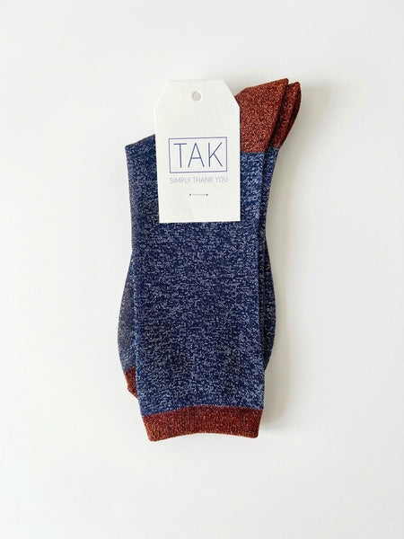 TAK :: Socks Heel Toe Sparkle