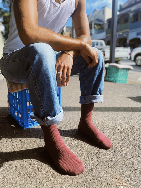 TAK :: Socks Cotton Unisex - Deep Earth Range