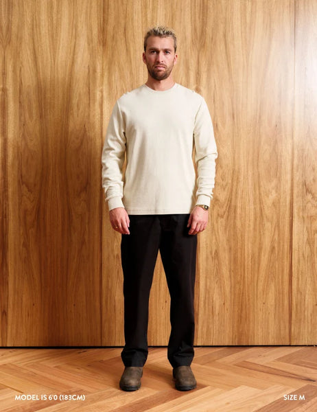 Mr Simple :: Smith Long Sleeve Waffle Range