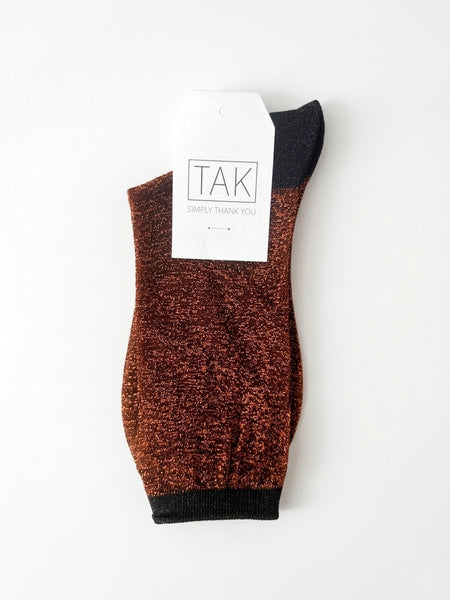 TAK :: Socks Heel Toe Sparkle