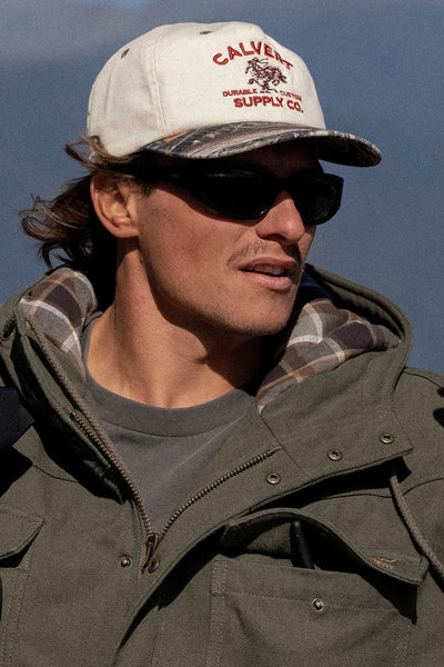 Calvert Supply :: Semi - Structured Natural/Camo Cap