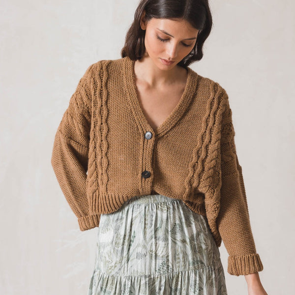 Indi and Cold :: Chaqueta Cable Knit Cardigan Range - 231