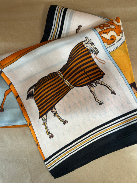 TAK :: Large Square Silk Scarf