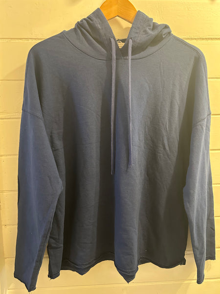 Co and Co :: Classic Cobalt Blue French Twill Hoody