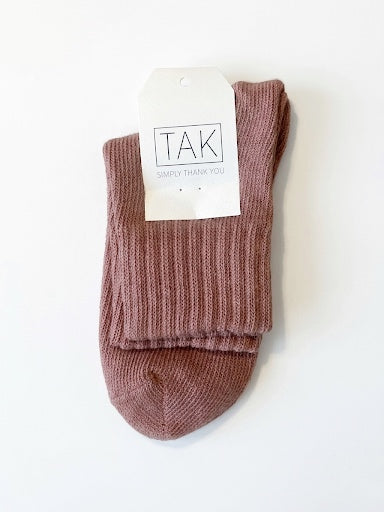 TAK :: Socks Thick Cotton Rib Womens Range
