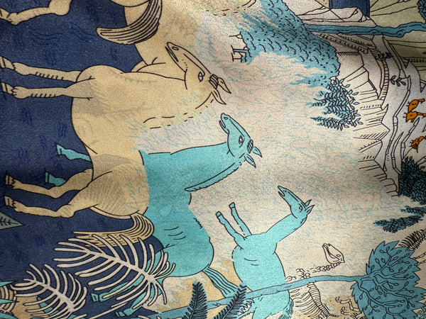 TAK :: Large Square Silk Scarf
