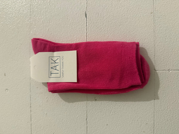 TAK :: Cotton Socks Range - Pop of Colour