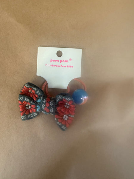 TAK :: Kids Hair Accessory range - Bauble and Bow Elastic