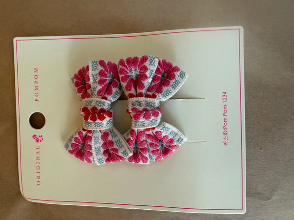 TAK :: Kids Hair Accessory Range - Brocade Bow Clip Set