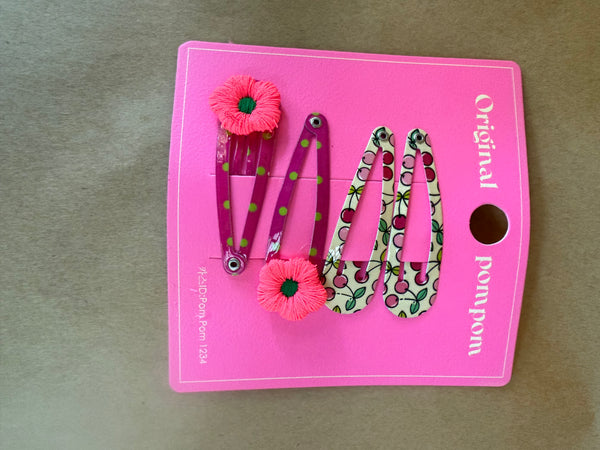 TAK :: Kids Hair Accessory Range - Flower Blossom Metal Clip Set