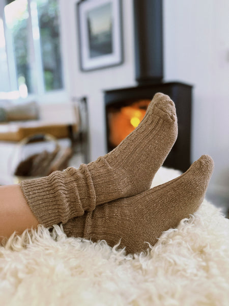 TAK :: Socks Woollen Cable Knit Range