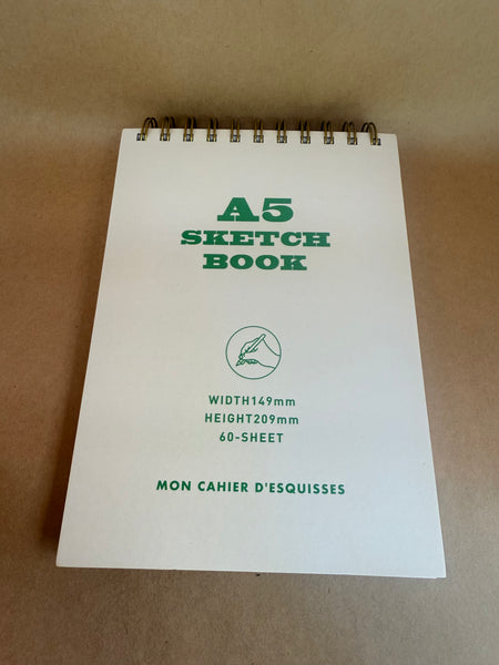 Mon Cahier D'Esquisses :: A5 Sketch Book
