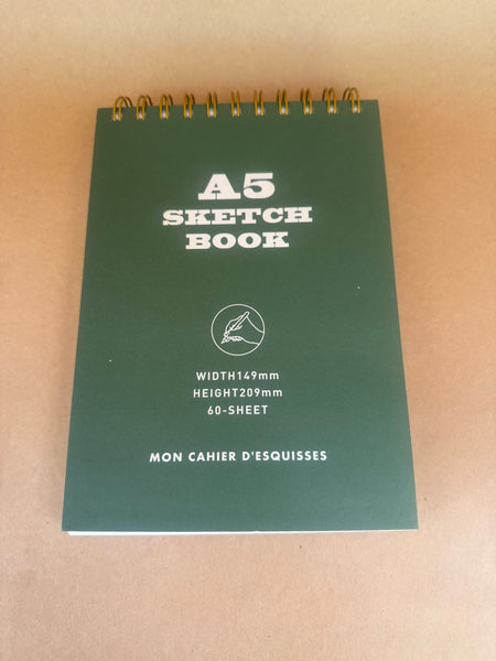 Mon Cahier D'Esquisses :: A5 Sketch Book