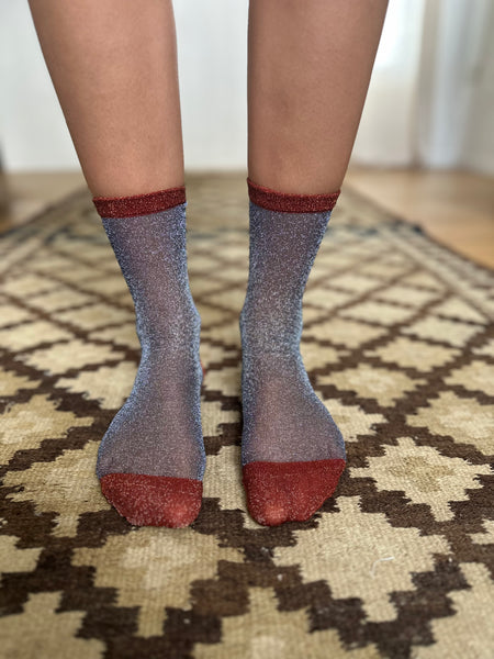 TAK :: Socks Heel Toe Sparkle