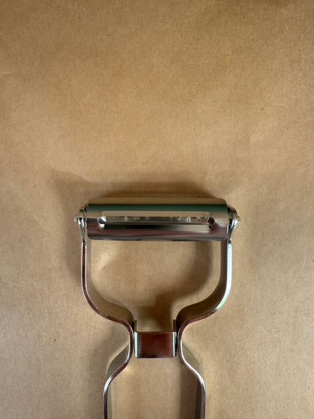TAK :: Stainless Steel Peeler - Dual Swivel Blade
