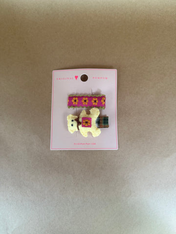 TAK :: Kids Hair Accessory - Teddy Bear Hair Clip
