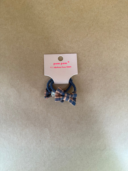 TAK :: Kids Hair Accessory - Little Tartan Bow - Piggy Tail