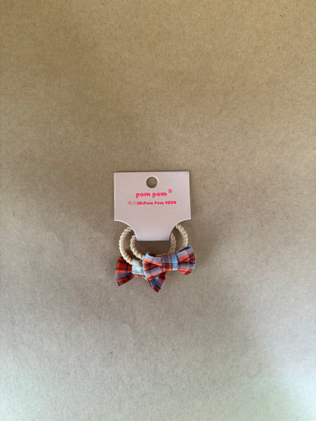 TAK :: Kids Hair Accessory - Little Tartan Bow - Piggy Tail