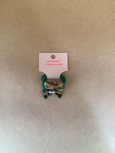 TAK :: Kids Hair Accessory - Little Tartan Bow - Piggy Tail