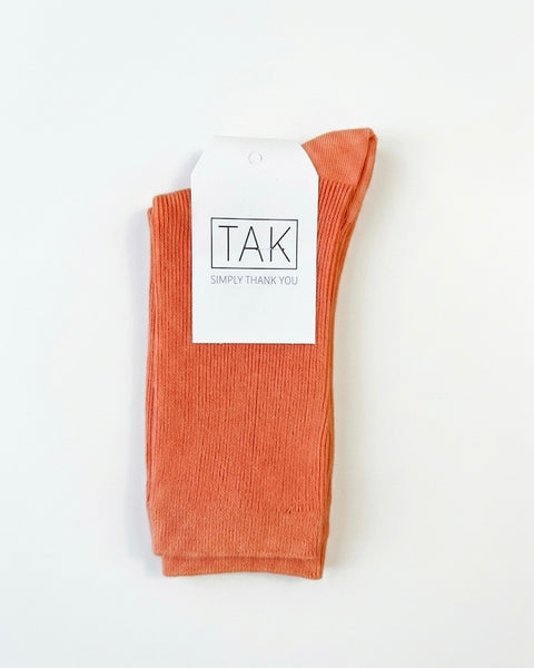 TAK :: Socks Cotton Range - Pop of Colour