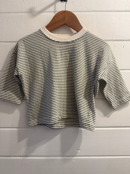 Sylvan :: Long Sleeve Fine Stripe Tee