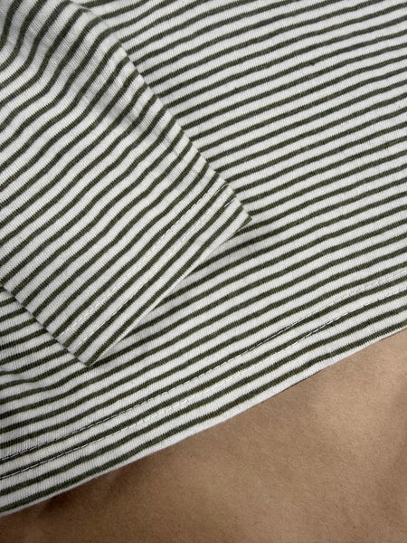 Sylvan :: Long Sleeve Fine Stripe Tee