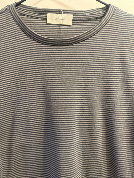 Statement :: Fine Stripe Short Sleeve Tee
