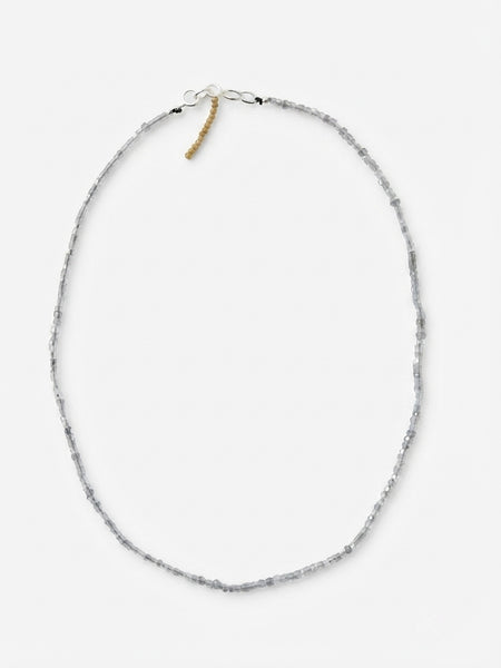 TAK :: Faceted Labradorite  Bead Necklace