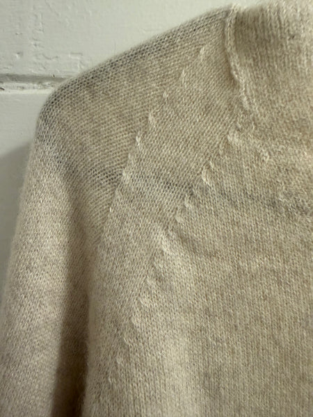 MWE :: Fine Cashmere V Neck Marle Jumper