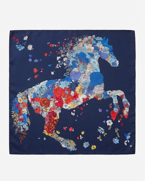 TAK :: Large Square Silk Scarf