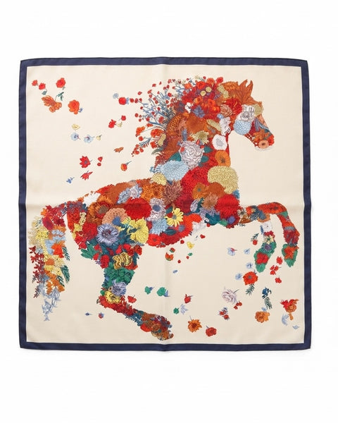 TAK :: Large Square Silk Scarf