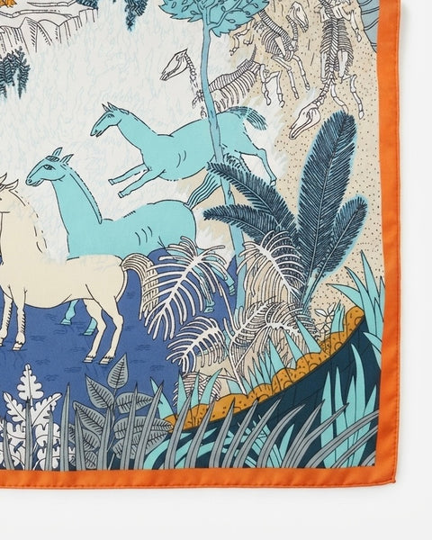 TAK :: Large Square Silk Scarf