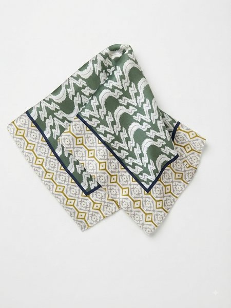 TAK :: Small Square Silk Scarf - 50 x 50 cm