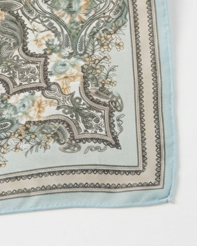 TAK :: Small Square Silk Scarf - 50 x 50 cm