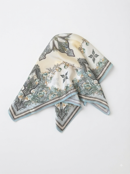TAK :: Small Square Silk Scarf - 50 x 50 cm