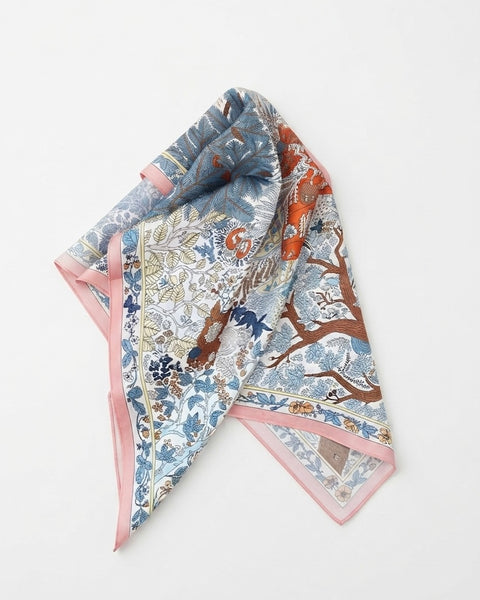 TAK :: Small Square Silk Scarf - 50 x 50 cm