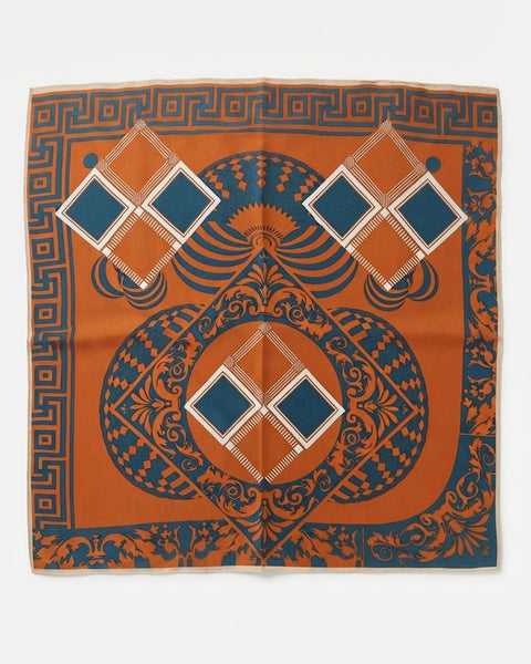 TAK :: Small Square Silk Scarf - 50 x 50 cm