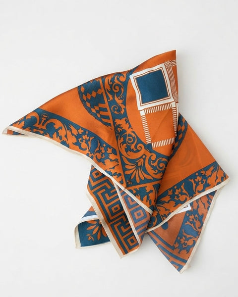 TAK :: Small Square Silk Scarf - 50 x 50 cm
