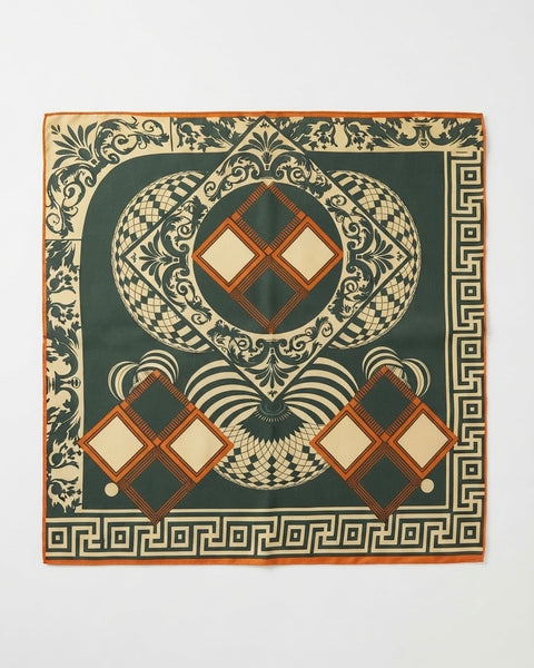 TAK :: Small Square Silk Scarf - 50 x 50 cm