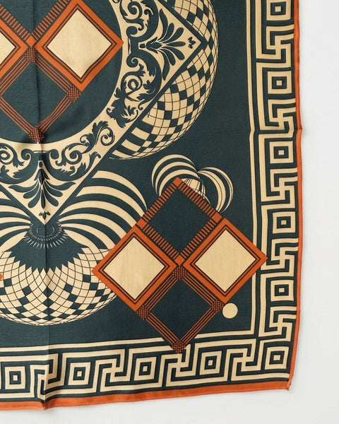 TAK :: Small Square Silk Scarf - 50 x 50 cm