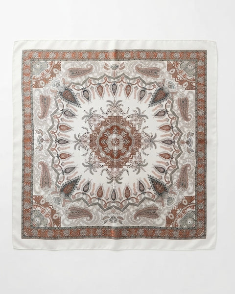 TAK :: Small Square Silk Scarf - 50 x 50 cm