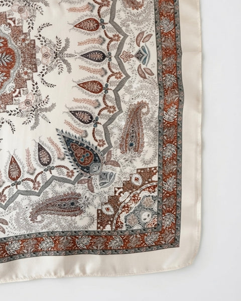 TAK :: Small Square Silk Scarf - 50 x 50 cm