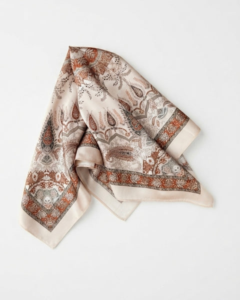 TAK :: Small Square Silk Scarf - 50 x 50 cm