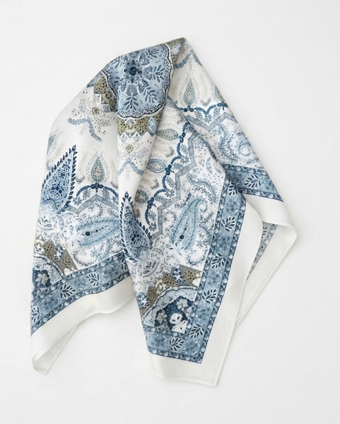 TAK :: Small Square Silk Scarf - 50 x 50 cm